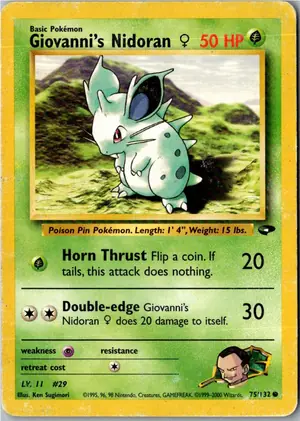 Giovanni's Nidoran ♀ Exemplar 3,95 €