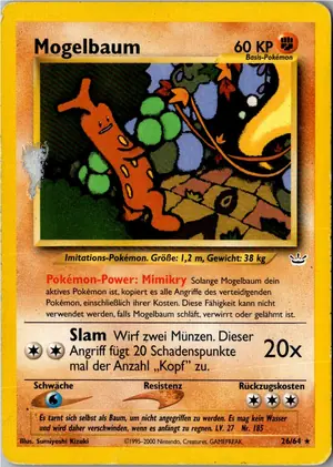 Pokémon-Karte Mogelbaum 26/64 Neo Revelation