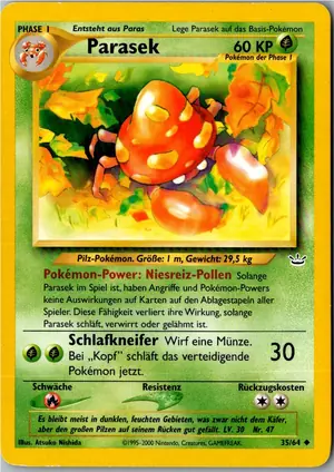 Pokémon-Karte Parasect 35/64 Neo Revelation