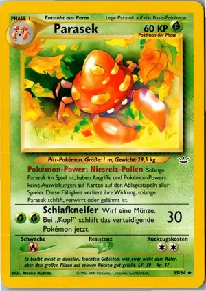 Parasect Exemplar 3,95 €