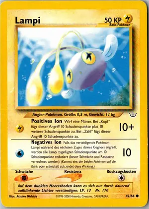 Chinchou Exemplar 3,95 €