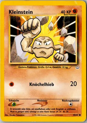 Geodude Exemplar 3,95 €