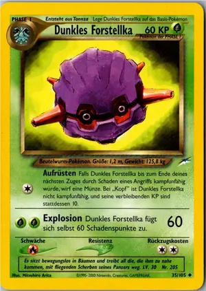 Pokémon-Karte Dunkles Forstellka 35/105 Neo Destiny