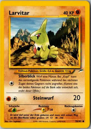 Larvitar Exemplar 3,95 €