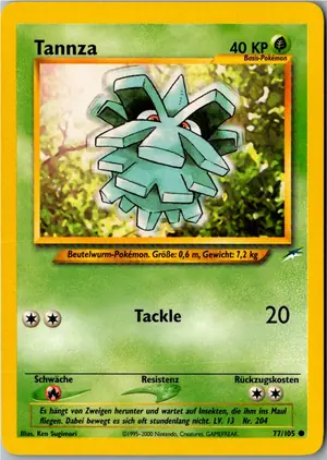 Pokémon-Karte Tannza 77/105 Neo Destiny