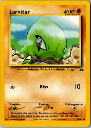 Larvitar Exemplar 2,95 €