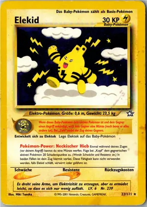 Pokémon-Karte Elekid 22/111 Neo Genesis