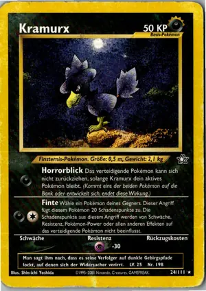 Pokémon-Karte Kramurx 24/111 Neo Genesis