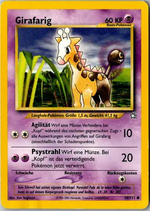 Girafarig Exemplar 1,95 €