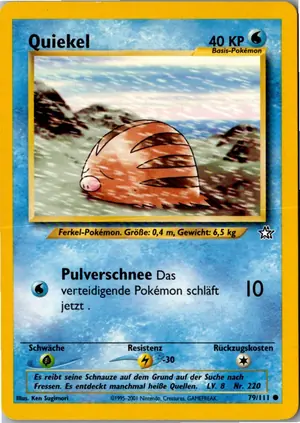 Swinub Exemplar 1,95 €