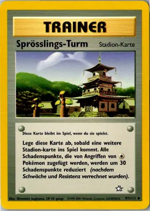 Sprösslings-Turm Exemplar 2,95 €