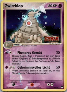 Pokémon-Karte Zwirrklop 14/108 EX Power Keepers