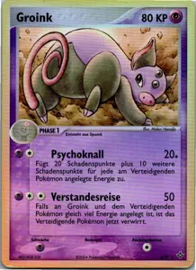 Pokémon-Karte Groink 6/97 EX Drache