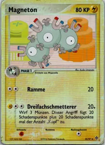 Pokémon-Karte Magneton 35/97 EX Drache