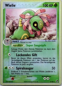 Pokémon-Karte Wielie 3/100 EX Sandsturm