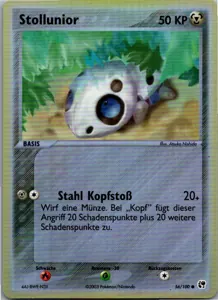 Pokémon-Karte Stollunior 56/100 EX Sandsturm