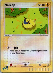 Pokémon-Karte Mareep Voltilamm 64/97 EX Drache