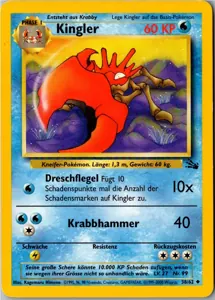 Kingler Exemplar 2,95 €