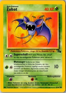 Zubat Exemplar 2,95 €