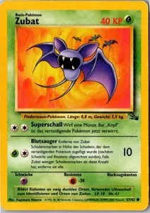 Zubat Exemplar 2,95 €