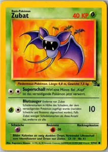 Zubat Exemplar 2,95 €