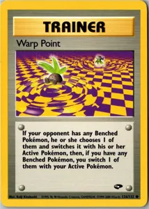 Pokémon-Karte Warp Point 126/132 Gym Challenge