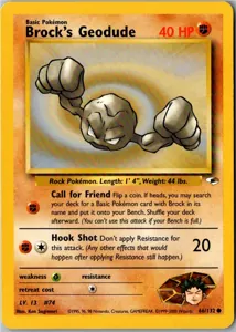 Brock's Geodude Exemplar 3,95 €