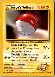 Lt. Surge's Voltorb Exemplar 4,95 €