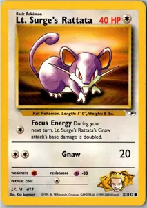 Lt. Surge's Rattata Exemplar 2,95 €
