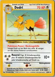 Pokémon-Karte Dodri 34/64 Dschungel