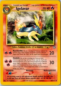Pokémon-Karte Igelavar 47/111 Neo Genesis