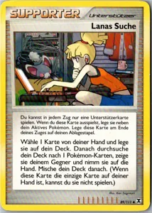 Pokémon-Karte Lanas Suche 89/111 Aufstieg der Rivalen