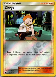 Pokémon-Karte Chrys 65/73 Schimmernde Legenden
