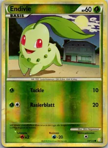 Pokémon-Karte Endivie 59/123 HeartGold SoulSilver