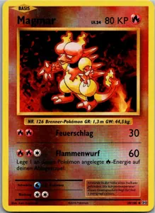 Pokémon-Karte Magmar 20/108 Evolution