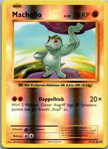 Pokémon-Karte Machollo 57/108 Evolution