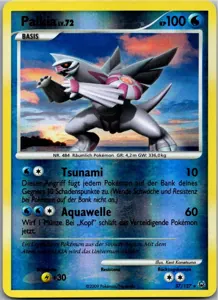 Pokémon-Karte Palkia 37/127 Platin