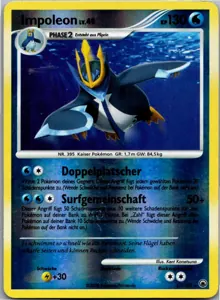 Pokémon-Karte Impoleon 17/100 Majestätischer Morgen