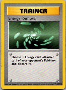Pokémon-Karte Energy Removal Energie-Absauger 92/102 Grundset