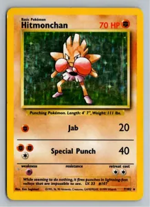 Pokémon-Karte Hitmonchan Nockchan 7/102 Grundset