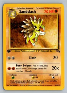 Pokémon-Karte Sandslash Sandamer 41/62 Fossil