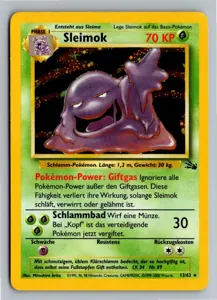 Pokémon-Karte Sleimok 13/62 Fossil