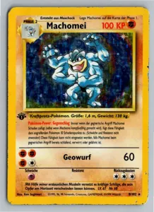 Pokémon-Karte Machomei 8/102 Grundset