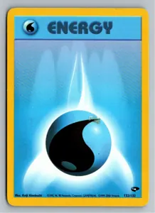 Pokémon-Karte Water Energy 132/132 Gym Heroes