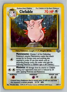 Pokémon-Karte Clefable Pixi 1/64 Dschungel