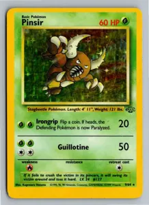 Pokémon-Karte Pinsir 9/64 Dschungel