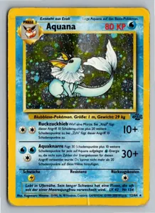 Pokémon-Karte Aquana 12/64 Dschungel
