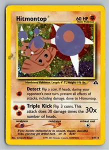Pokémon-Karte Hitmontop Kapoera 3/75 Neo Entdeckung