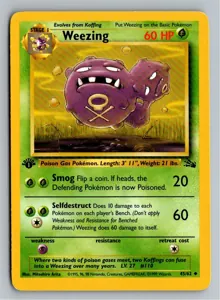 Pokémon-Karte Weezing Smogmog 45/62 Fossil