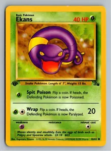 Pokémon-Karte Ekans Rettan 46/62 Fossil
